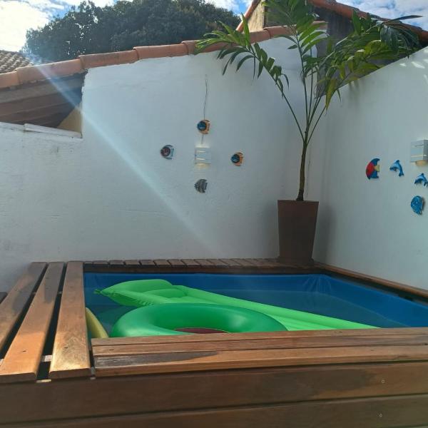 Lagoa a pé, piscininha, garagem para dois carros - Foto 4