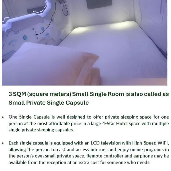 AWA Hotel Small Private Single Capsules-also name as Single Rooms, hotel in Rotorua