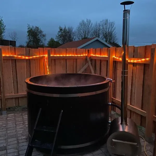 Shelterliv med luksus, nærvær og vildmarksbad, hotel Flemmingben