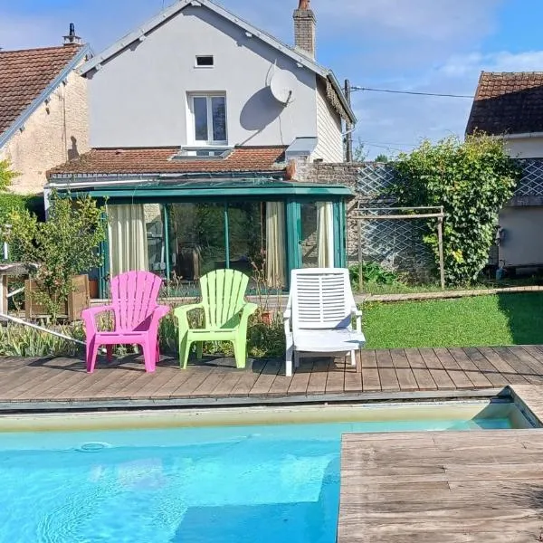 gite a la campagne au coeur du triangle vert、Boreyのホテル