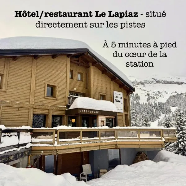 Hôtel LAPIAZ & Spa - FLAINE，福勒恩的飯店