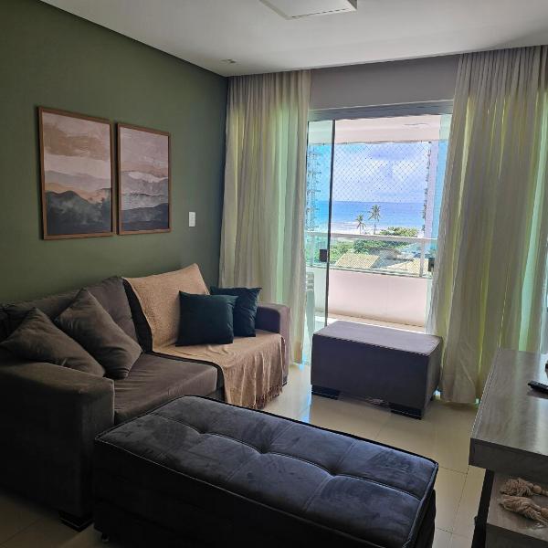Vista mar, Praia dos Milionários, 75 m2, até 2 vagas, 6 andar, varanda, Zona Sul Ilhéus BA