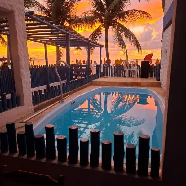 Pousada Pé no Mar, hotel en Japaratinga