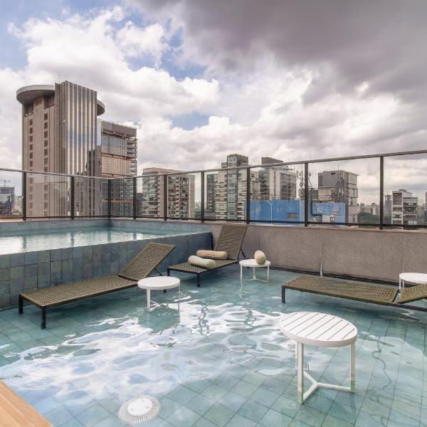 Studio Design em Pinheiros Piscina Rooftop e Metro - Foto 4