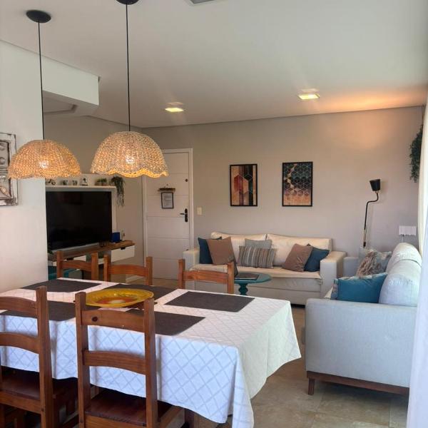 Apartamento Cobertura PALMAS DO ARVOREDO para 7 pessoas a 250m do mar com terraço e vista maravilhosa - Foto 5