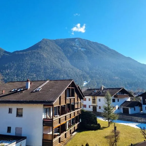 Zugspitze 6 mit SAUNA in Farchant bei Garmisch-Partenkirchen, hotel en Farchant