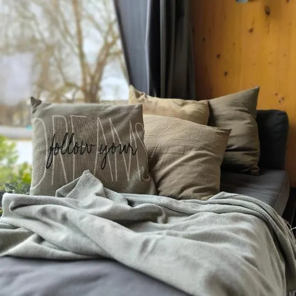 Tiny House 1 im schönen Allgäu mit großem Garten, Naturnah: Bad Wurzach şehrinde bir otel