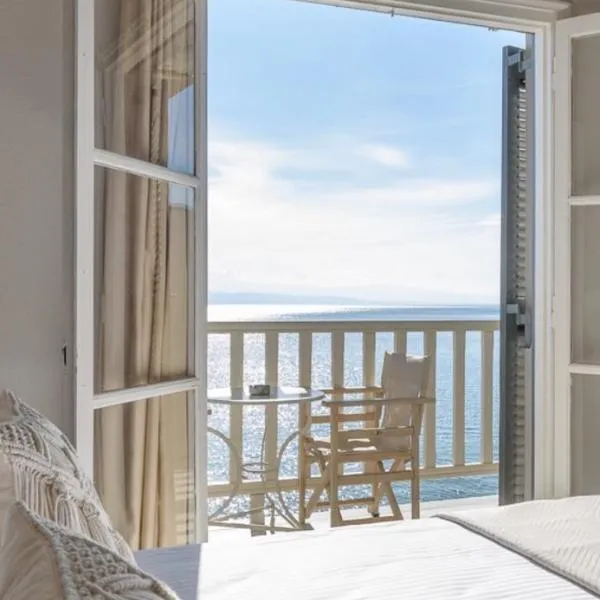 Archontiko Seaside Hotel-Beachfront Blue Experience, хотел в Платаниас