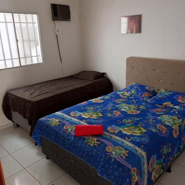 Casa mobiliada 2 Com 4 camas e 2 quartos com ar condicionado