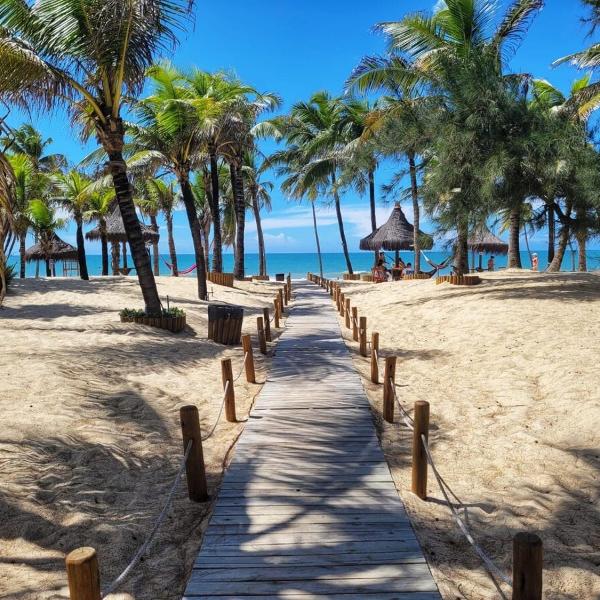 VG SUN Cumbuco - Apartamento pé na areia