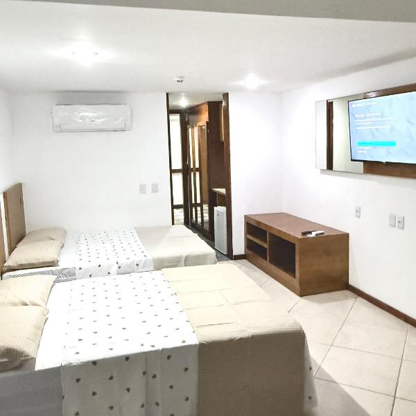Premium Flat at Sol Vitória Marina 4 hóspedes