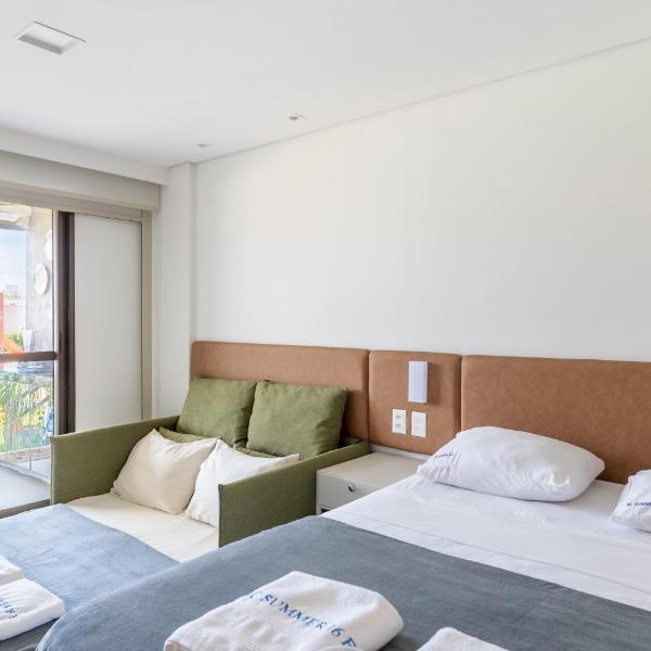 Flat com Garden Privativo e Varanda Gourmet - Ideal para Família ou Casal - Beach Class Summer - by LETIG - Foto 5