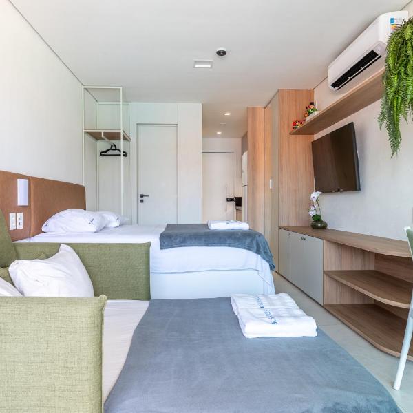 Flat com Garden Privativo e Varanda Gourmet - Ideal para Família ou Casal - Beach Class Summer - by LETIG - Foto 4