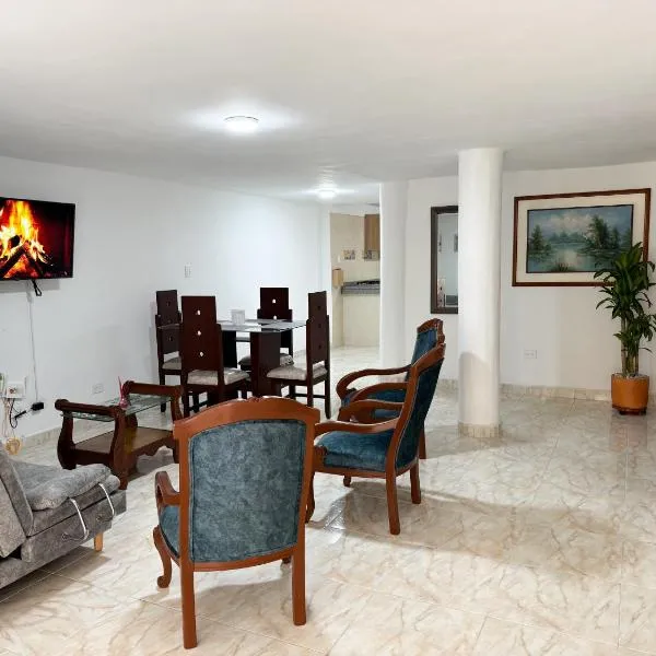 Confort y seguridad cerca a la basílica en Buga, hotell i Buga