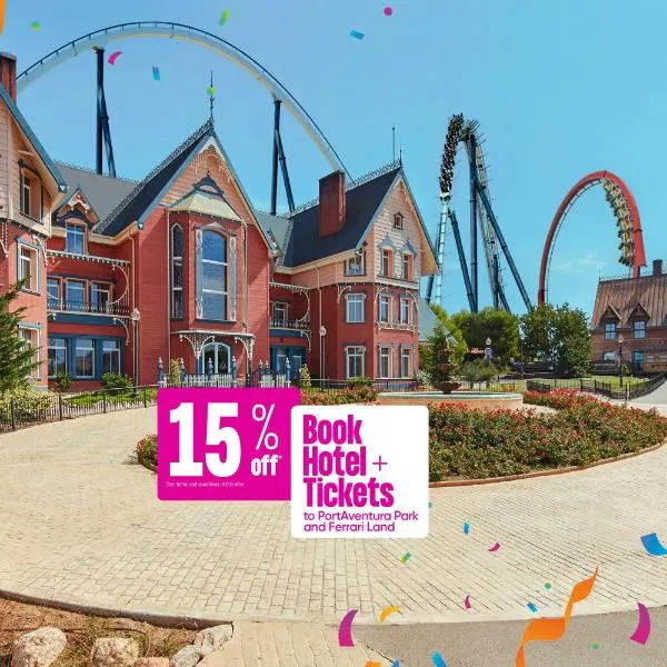 PortAventura Hotel Lucy's Mansion - Includes unlimited access & Express wristband to PortAventura Park & Ferrari Land, хотел в Салоу