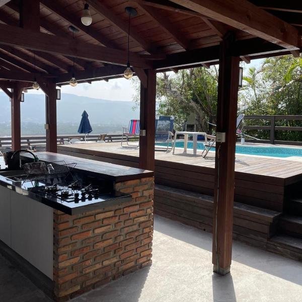 Casa com piscina e incrível vista para lagoa - Foto 4