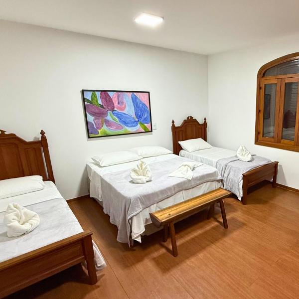 Quarto 01 - Amplo para até 4 pessoas