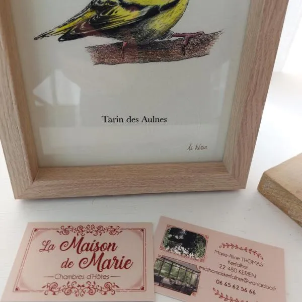 Viesnīca La Maison de Marie pilsētā Kérien