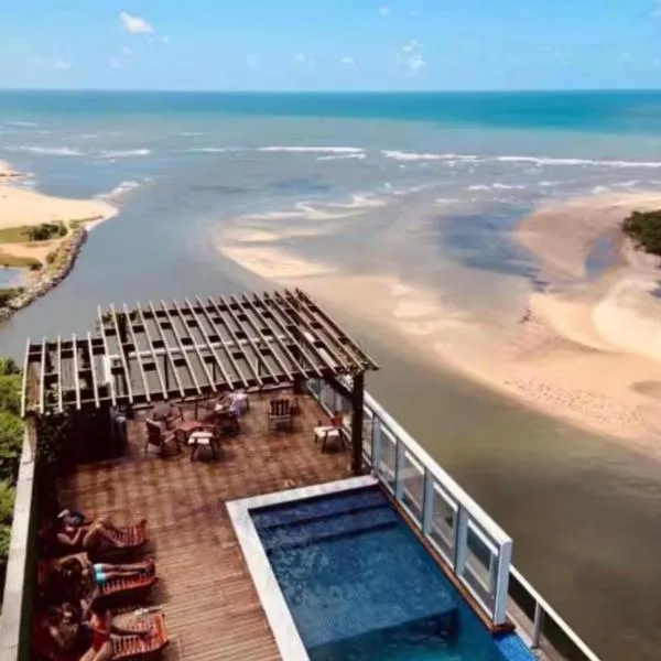 Beira mar - garagem grátis recep 24h, hotel di Recife