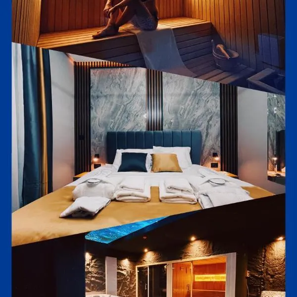 MOZAIK APARTMENTS & SPA - Modern 4-Star Apartments with Exclusive Private SPA WELLNESS in the City Center - SAUNA, JACUZZI, TURKISH BATH - FREE PARKING, Wi-FI - Rooms & Apartments Cuprija, hotel in Ćuprija