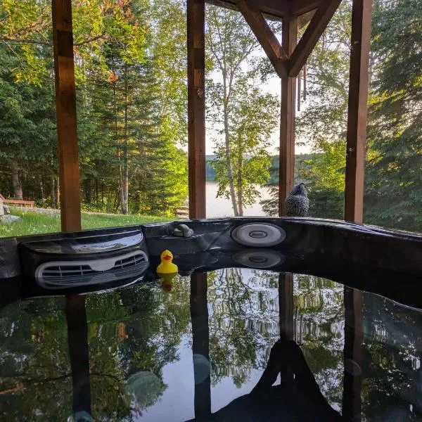 Au pied de la montagne à Chute-Saint-Philippe, hotel v destinácii Lac-Saint-Paul