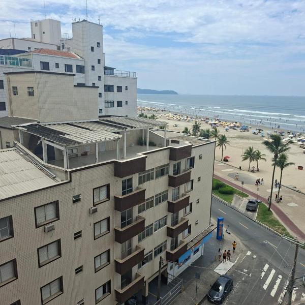 Kitnet pé na areia - Praia Grande Ocian