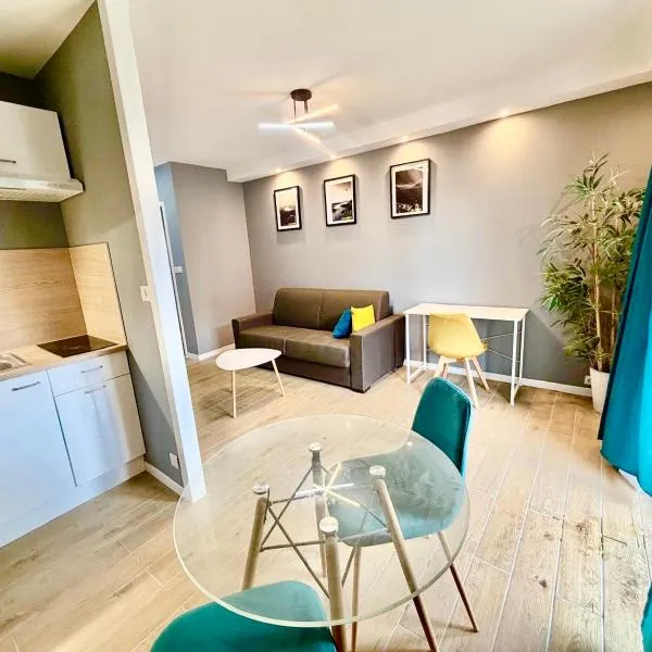 Collonges-sous-Salève में, होटल Le Genev Altitude - Studio Lumineux - Vue Montagne