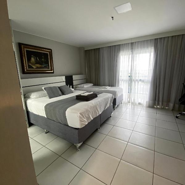 Flat Premium com vista espetacular no hotel Vision - Foto 4