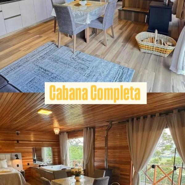 Cabana Alpen Ville 01 - Rural Com Banheira