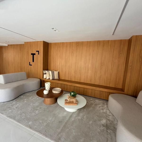 Studio Frente Mar na Pituba com Piscina Garagem e WiFi 600 Mb - Foto 3