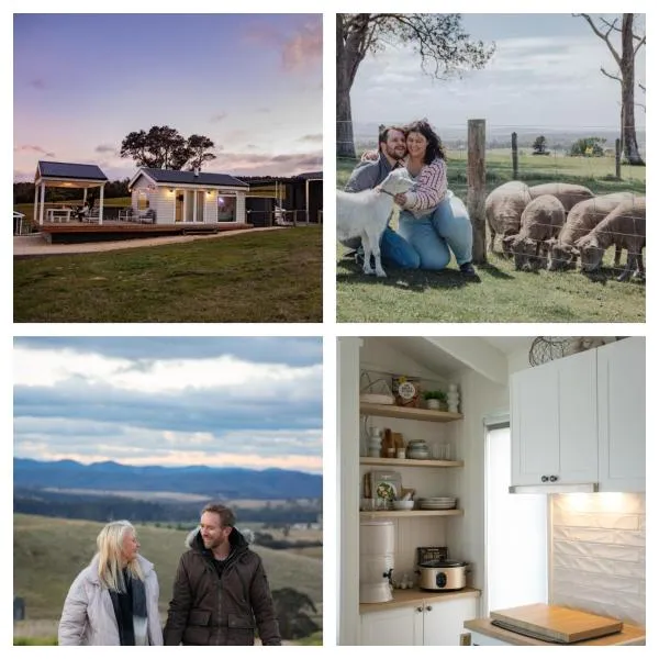 Seaton에 위치한 호텔 Gumnut Cottage Gippsland - Tiny Eco Stay w King Bed & Mountain Views