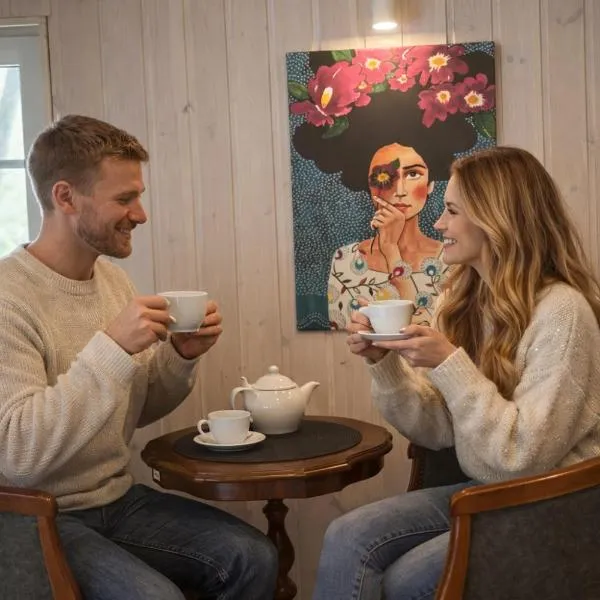 Cozy studio in a horse ranch, hotel en Lieplaukė