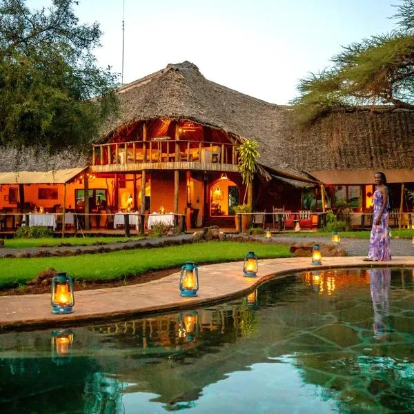 Tawi Lodge, hotel i Amboseli