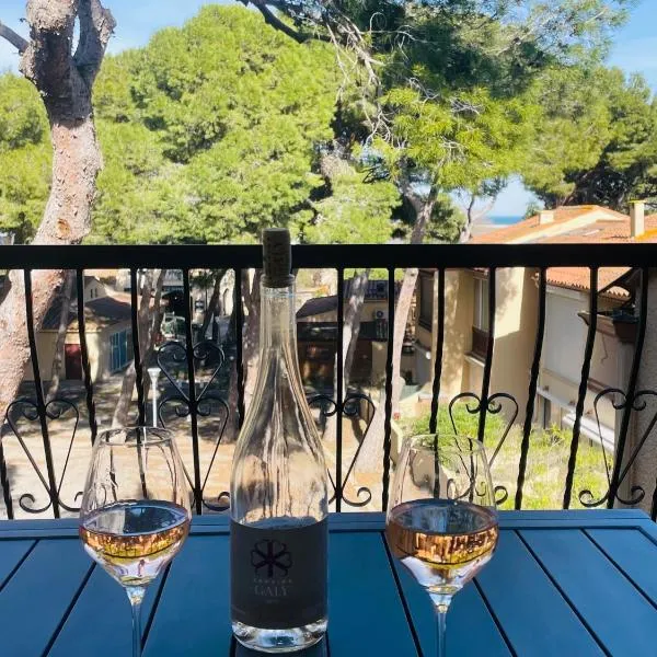 Duplex with sea view Leucate La Franqui, hotel i Leucate