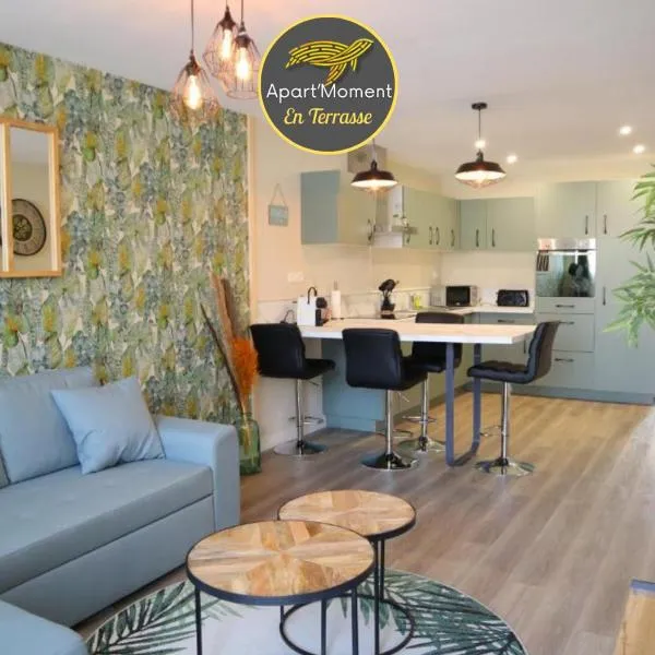 Escapade Tropicale - Cuisine équipée, terrasse privée, hotelli kohteessa Bourbourg