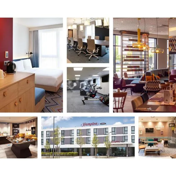 Hampton by Hilton Munich Airport South, hotel sa Hallbergmoos