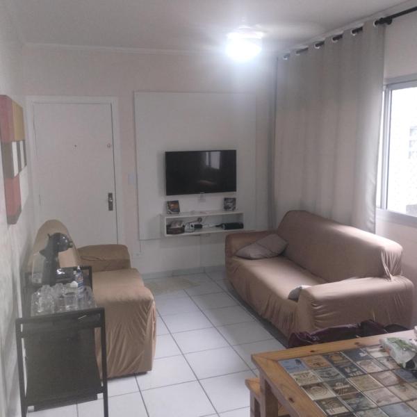 Pé na areia, 2 quartos, 2 banheiros, ar nos quartos, estacionamento ,cadeiras e guarda sol - Foto 5