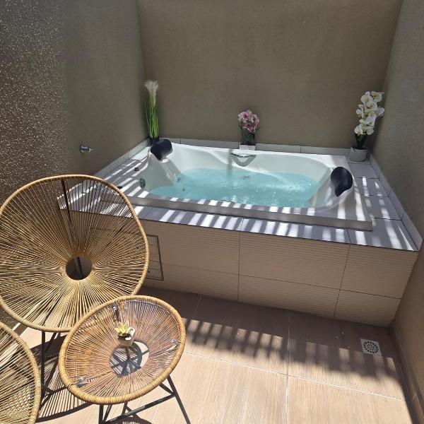 Flat hidromassagem privada