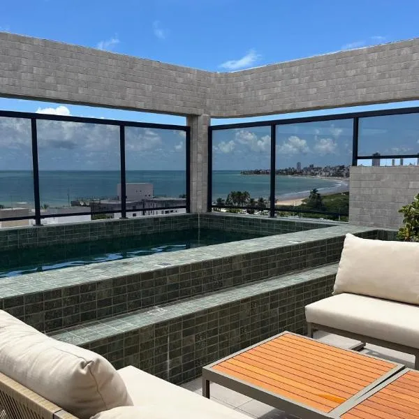 Apartamento 1 Quarto Praia Intermares Cabedelo Paraiba 402, hotel Cabedelóban