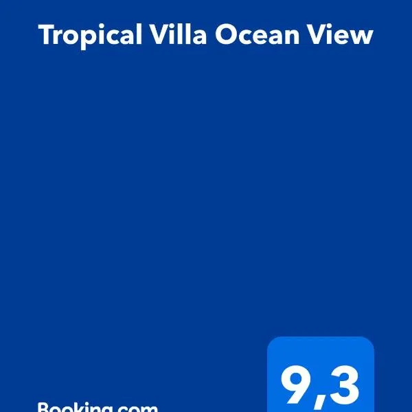 Tropical Villa Ocean View, hotel in Maunabo
