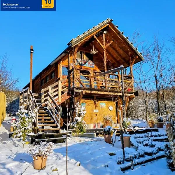 Bradu에 위치한 호텔 479 Tiny House, Domeniul von Agodt