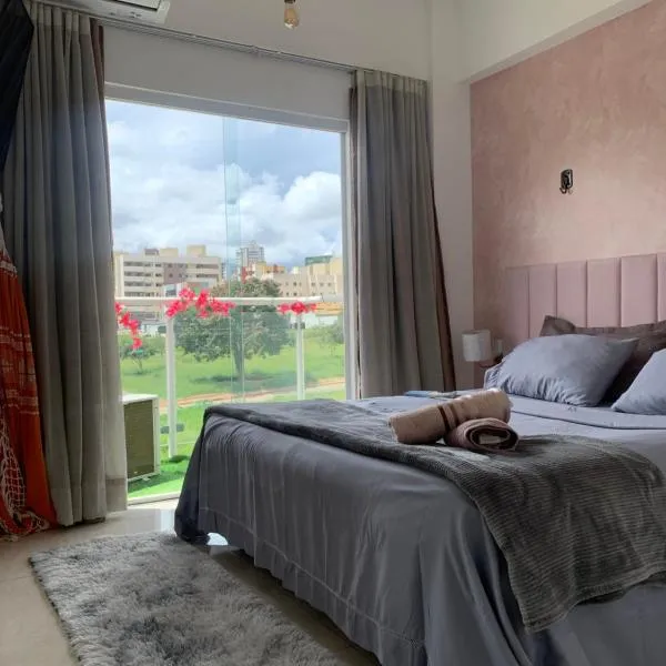 Experiencia única no candeias com ar, lareira, rede, por do Sol, hotel u gradu Vitorija da Konkista