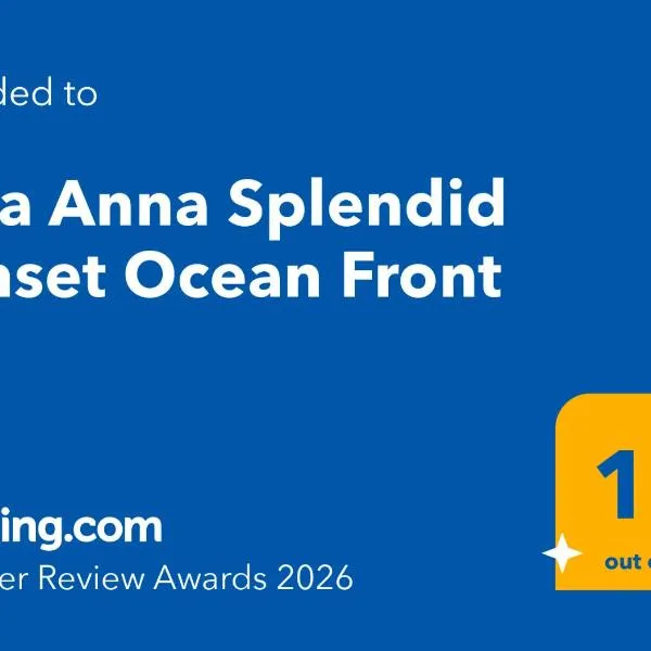 Villa Anna Splendid Sunset Ocean Front, khách sạn ở Mosteiros