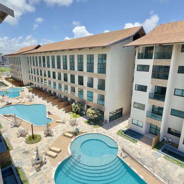 Flat Resort com Área kids - Praia dos Carneiros