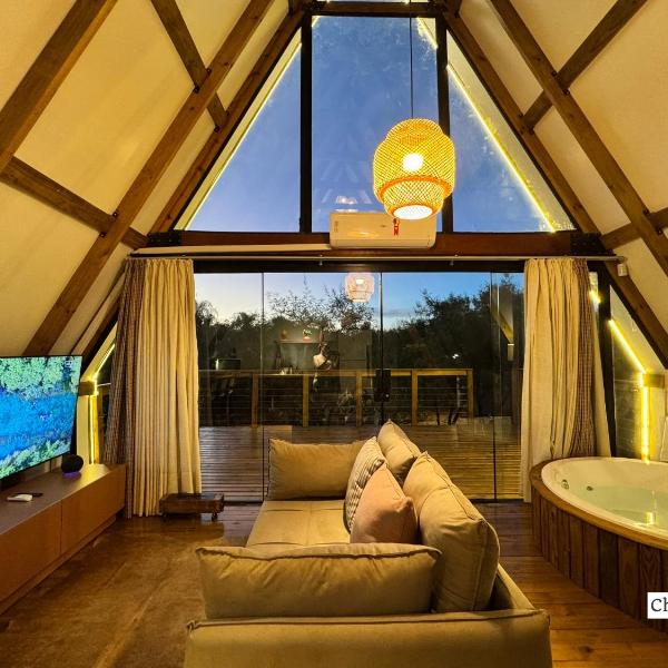 Chalés Exclusivos com Jacuzzi em Bonito Mato Grosso do Sul - Foto 3