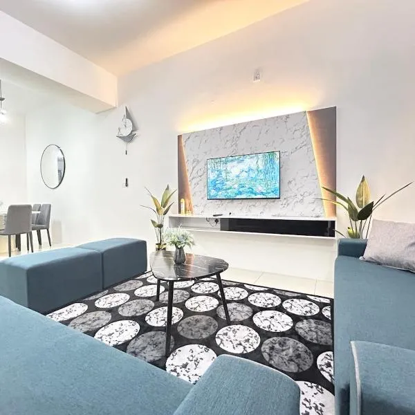 Ipoh SY Shiya Cozy Homestay 4R3B 8-9 people SY31, hotel din Chemor
