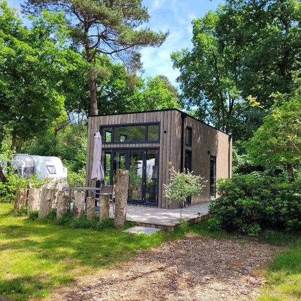 Tiny House voor 2 personen I Resort de Heimolen, hotel di Baarle-Nassau