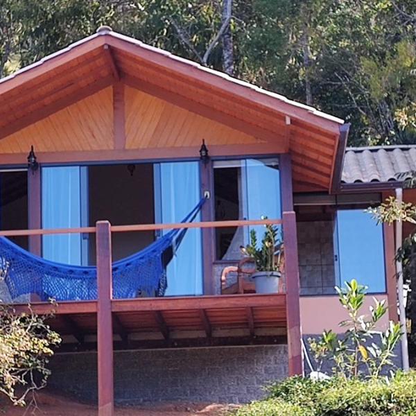 bangalô de luxe E chales caminho do escorrega