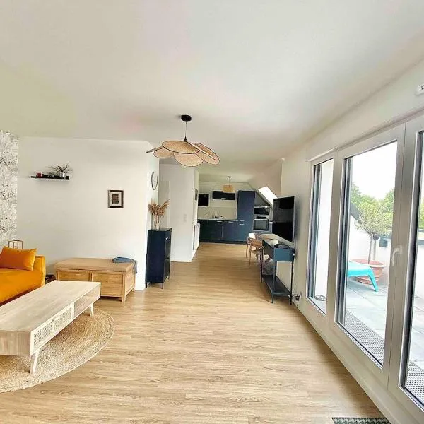 Vue imprenable sur le Château de Caen, hotel v Caen