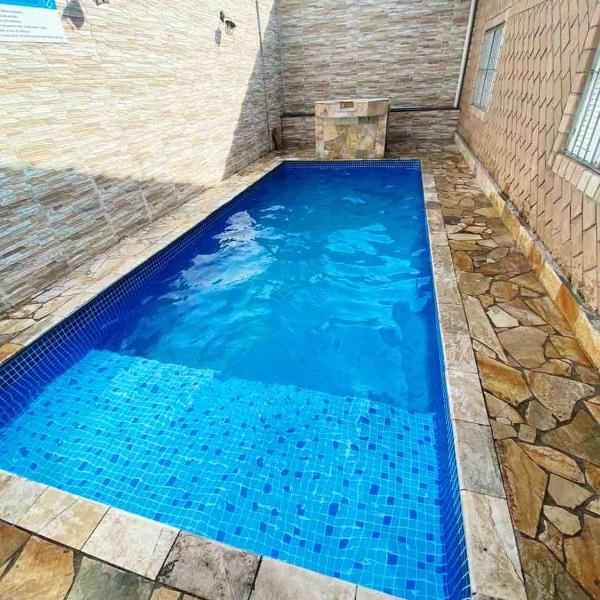 Alugo casa com piscina em Mongaguá SP - Foto 4